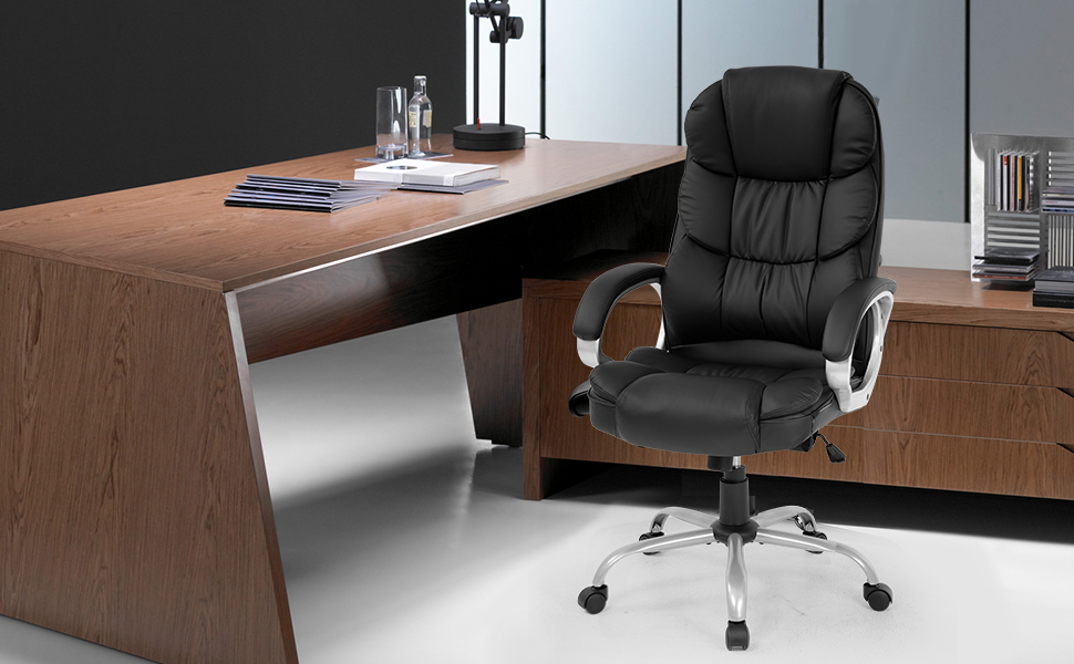 High-back executive office chair with wheels Kenya