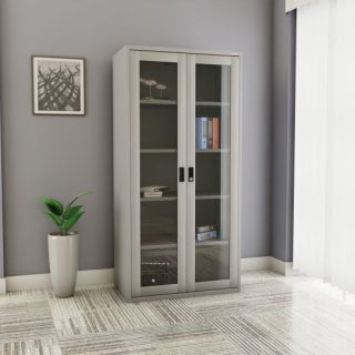 Glass Door Steel Cabinet office file storage Kenya”