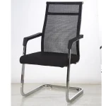 Modern breathable mesh chair for reception and conference rooms