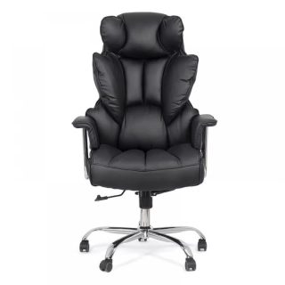 High-back executive office chair ergonomic leather