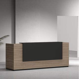 Reception Desk 2.4M modern wooden counter Kenya